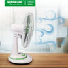 XTREME HOME 16 inches Desk Fan 3-Speed with Timer (Green Blade) | XH-EF-DF16GREEN