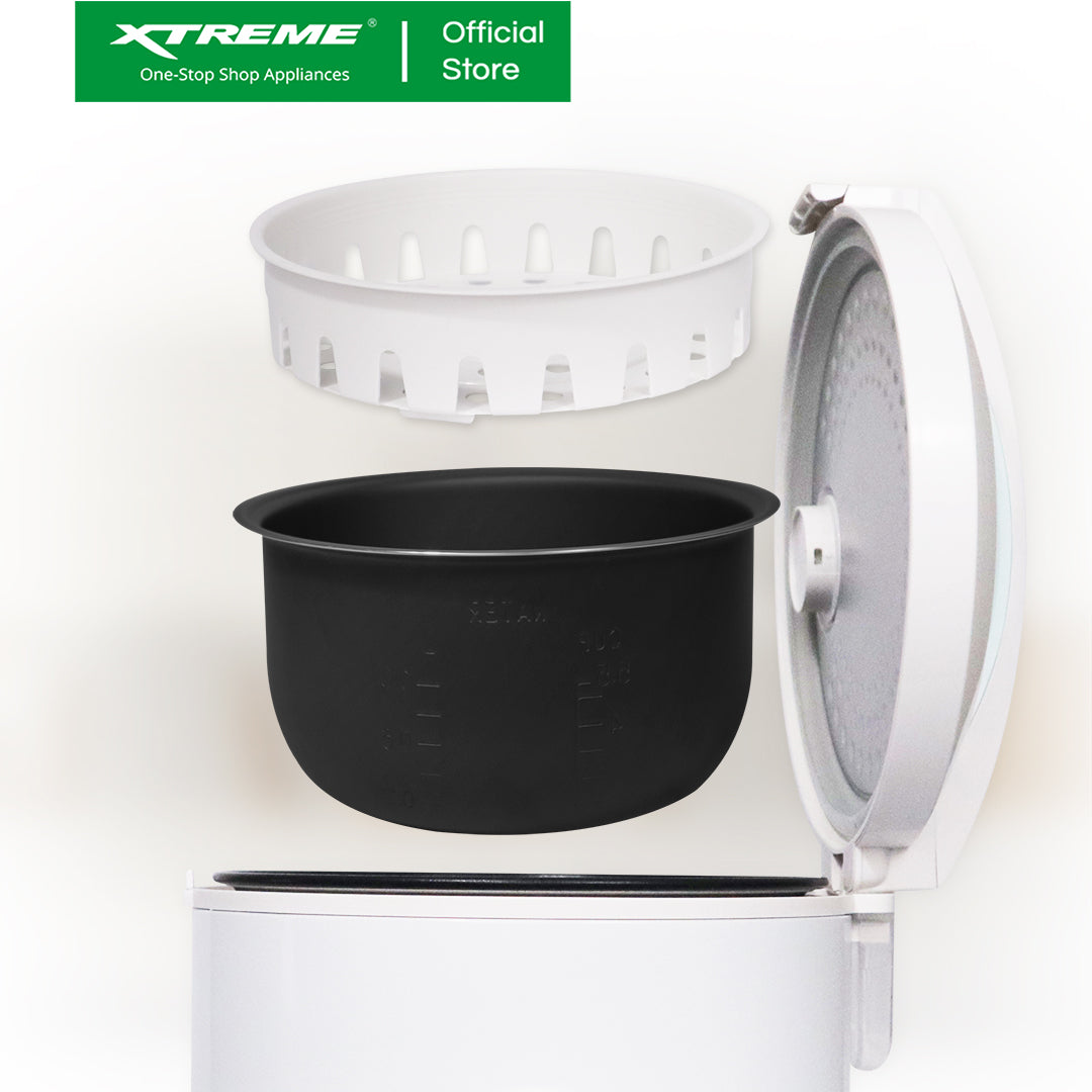 XTREME HOME 2.2L Rice Cooker 12 Cups Jar Type with Keep Warm Function (Lily) | XH-RC-JAR12LILY