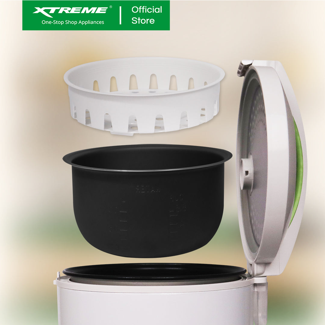 XTREME HOME 2.2L Rice Cooker 12 Cups Jar Type with Keep Warm Function (Leaf) | XH-RC-JAR12LEAF