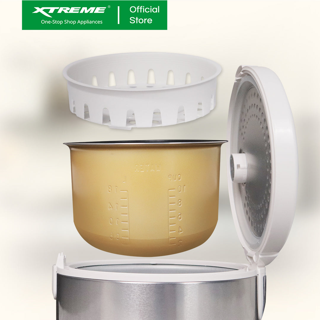 1.8L XTREME HOME Digital Multi-cooker (White) | XH-RC-JAR10WHITED